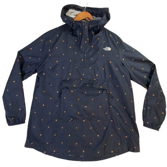 The North Face Jackets & Blazers - The North Face Fanorak Jacket Women's M Floral WindWall Hooded Outdoor Hiking